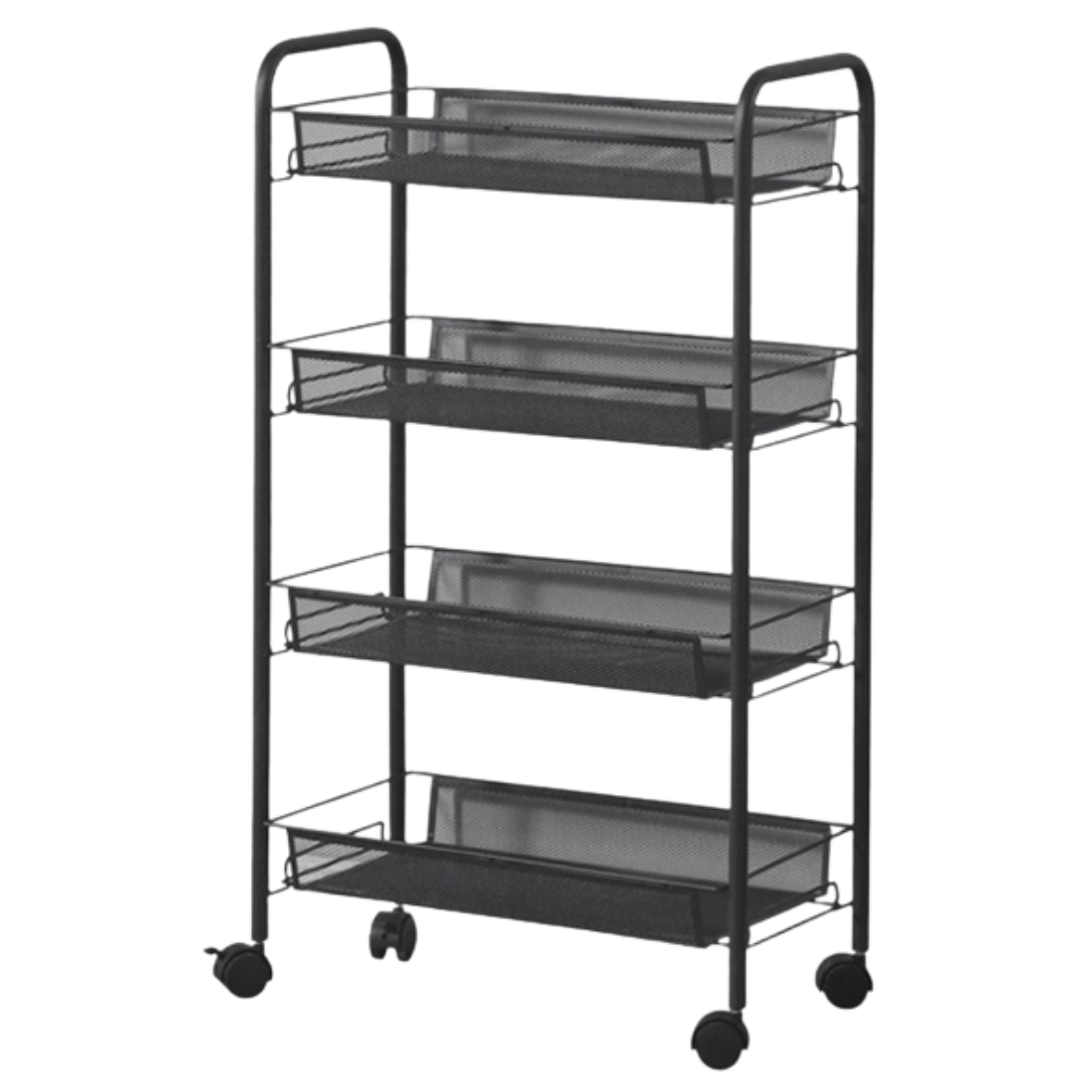 Estante Organizador · 4 niveles · Negro