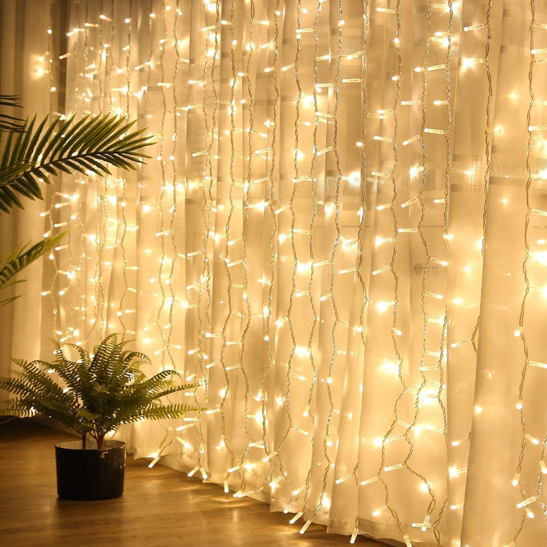 Cortina Led Vintage · 2x3 m. · Cálida