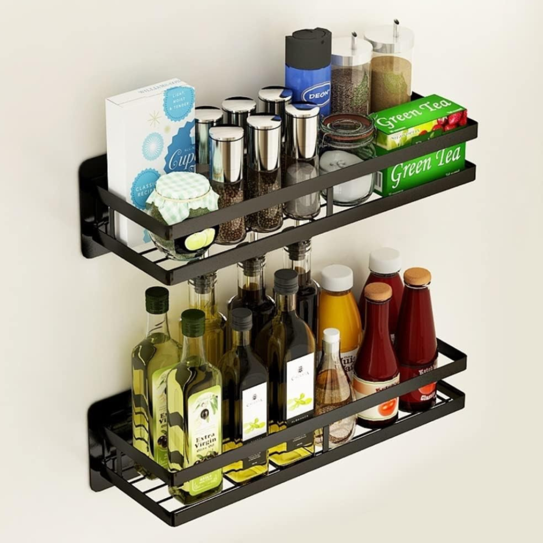 Estante Organizador  · 3 piezas · Negro