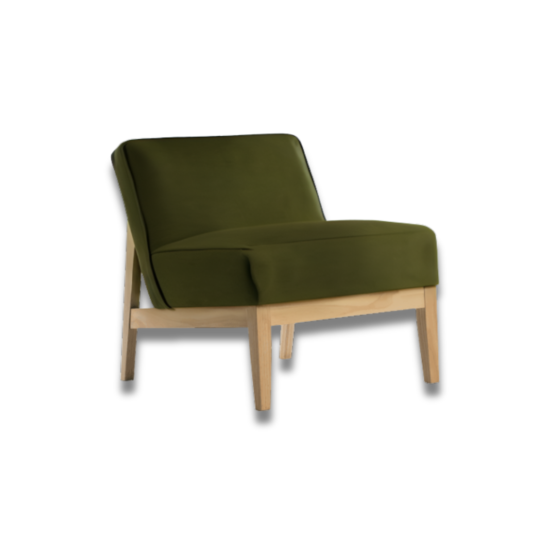 Silla Oslo · 1C · Velvet · Oliva