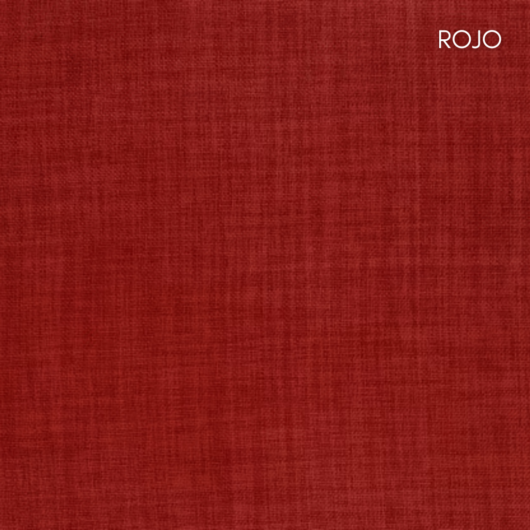 Sofá Monet · 3C · Lino · Rojo