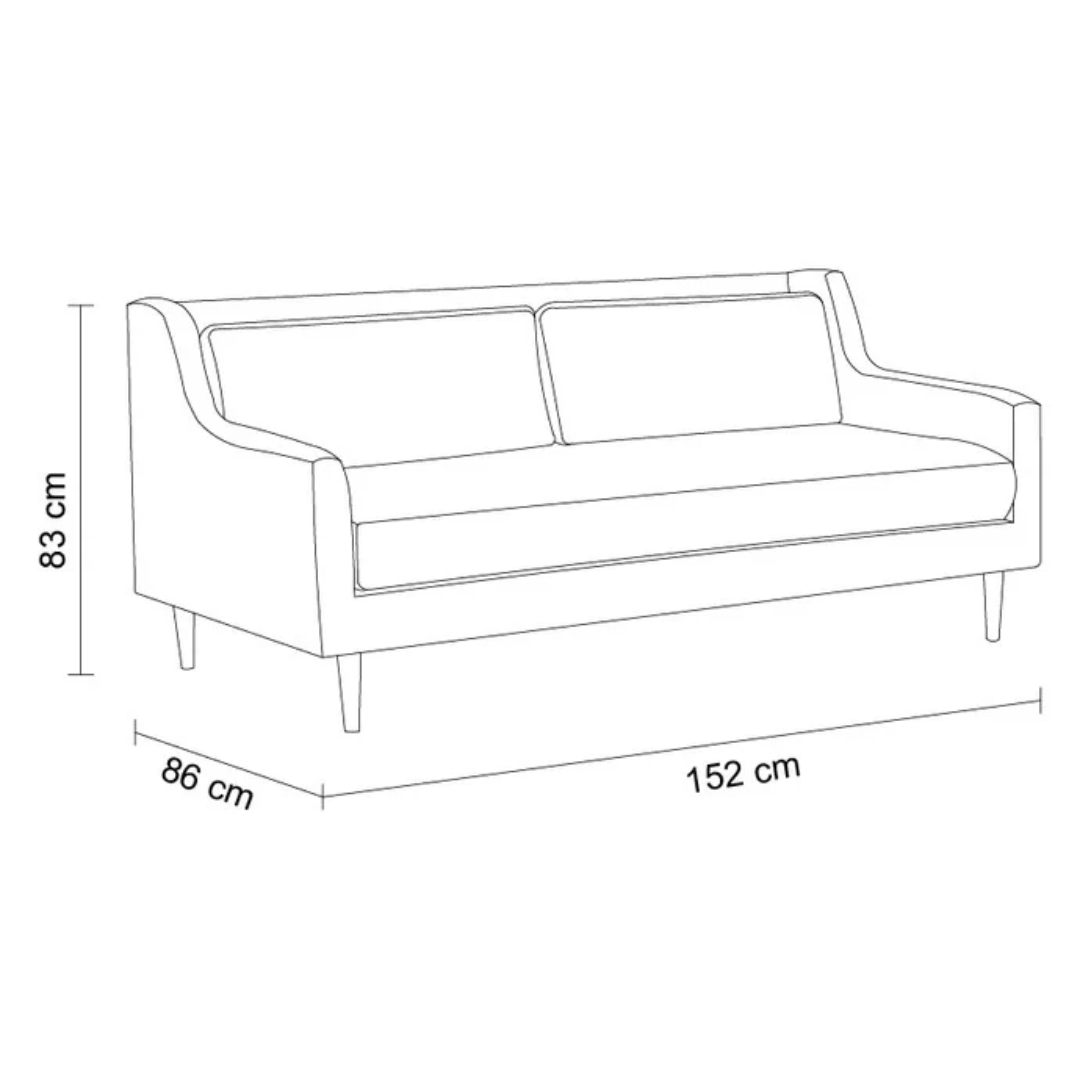 Sofá Oporto · 2C · Velvet