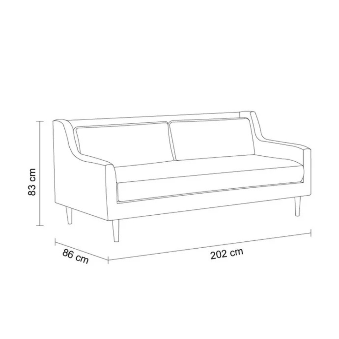 Sofá Oporto · 3C · Velvet