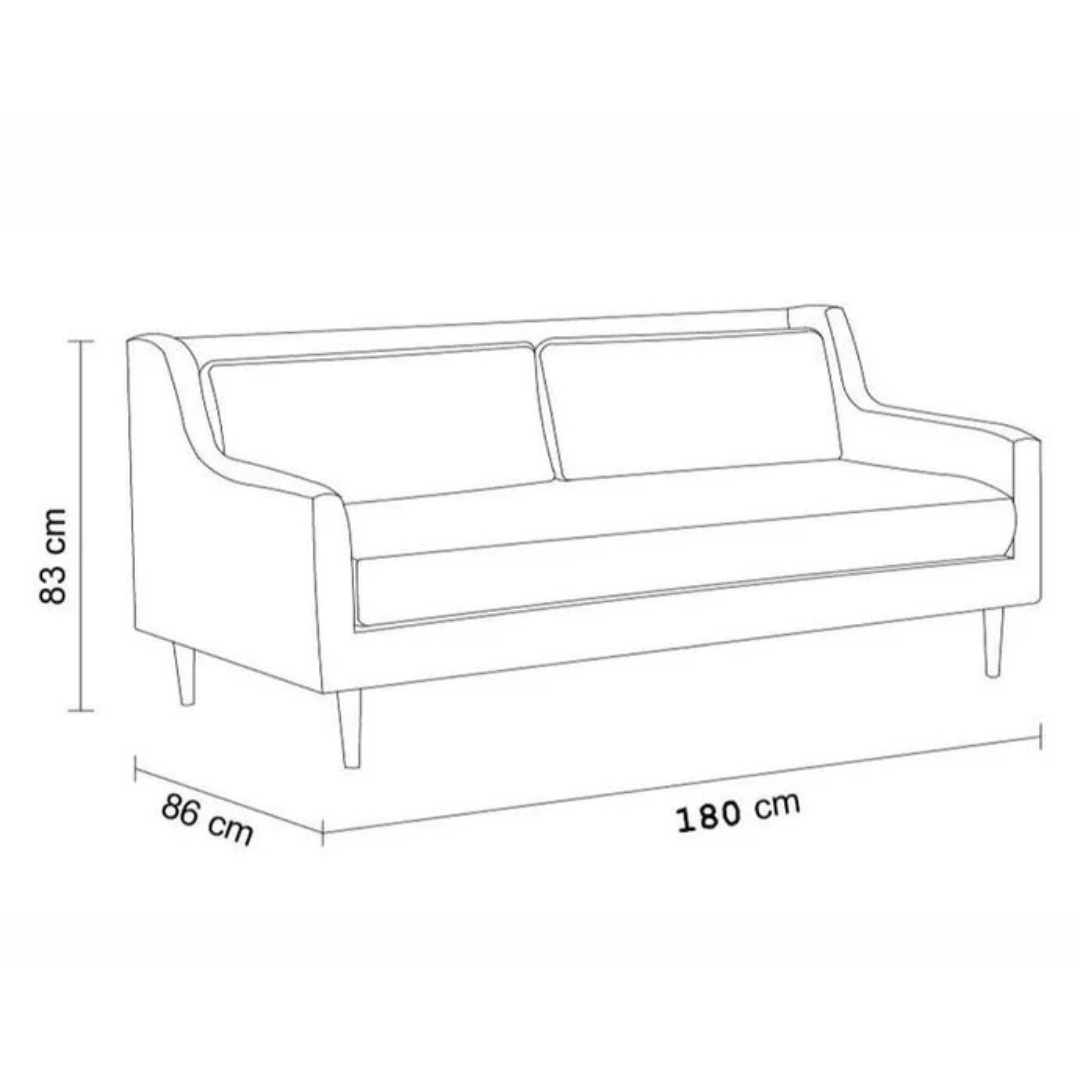 Sofá Oporto · Apartment · Velvet