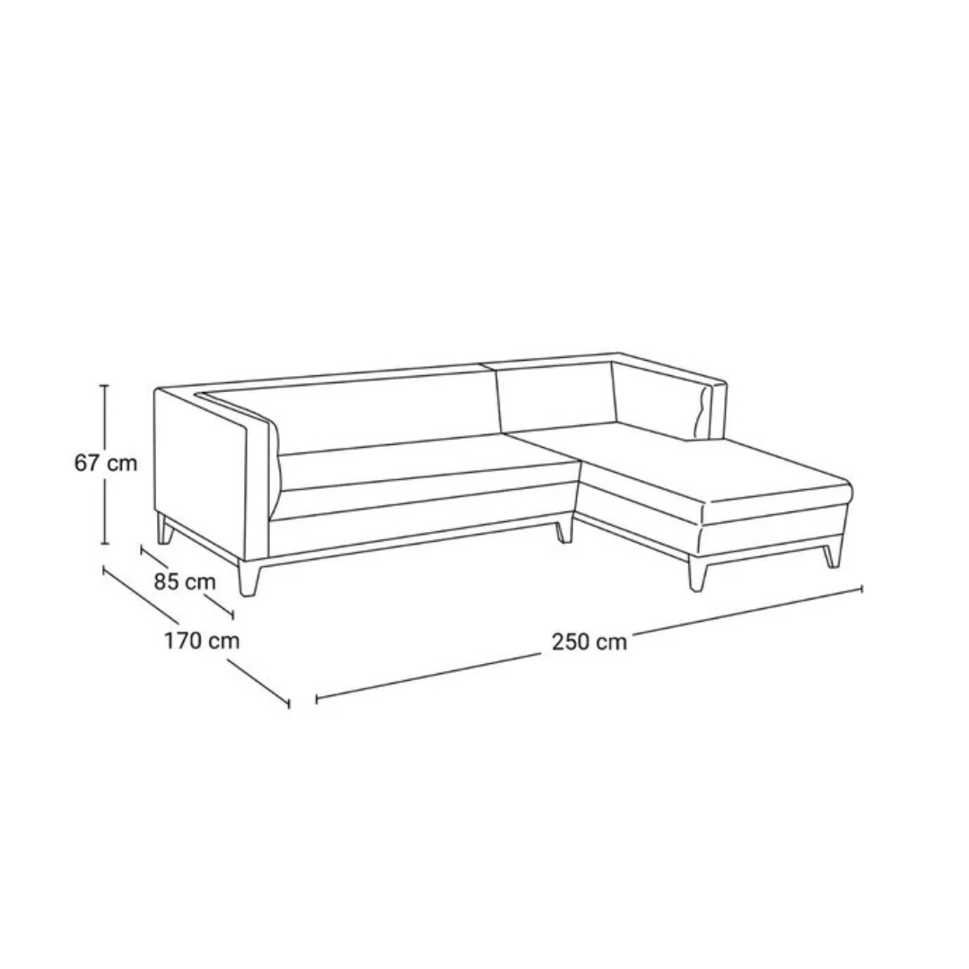 Sofá Praga · Seccional · Lino